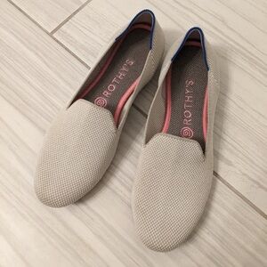 Rothy's The Loafer Linen Double Stitch size 9.5
